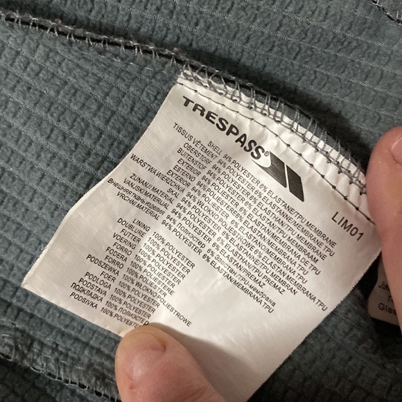 LADIES Trespass Bela II TP75 Soft Shell 8000 mm Waterproof Jacket Black Sz M - Picture 9 of 16